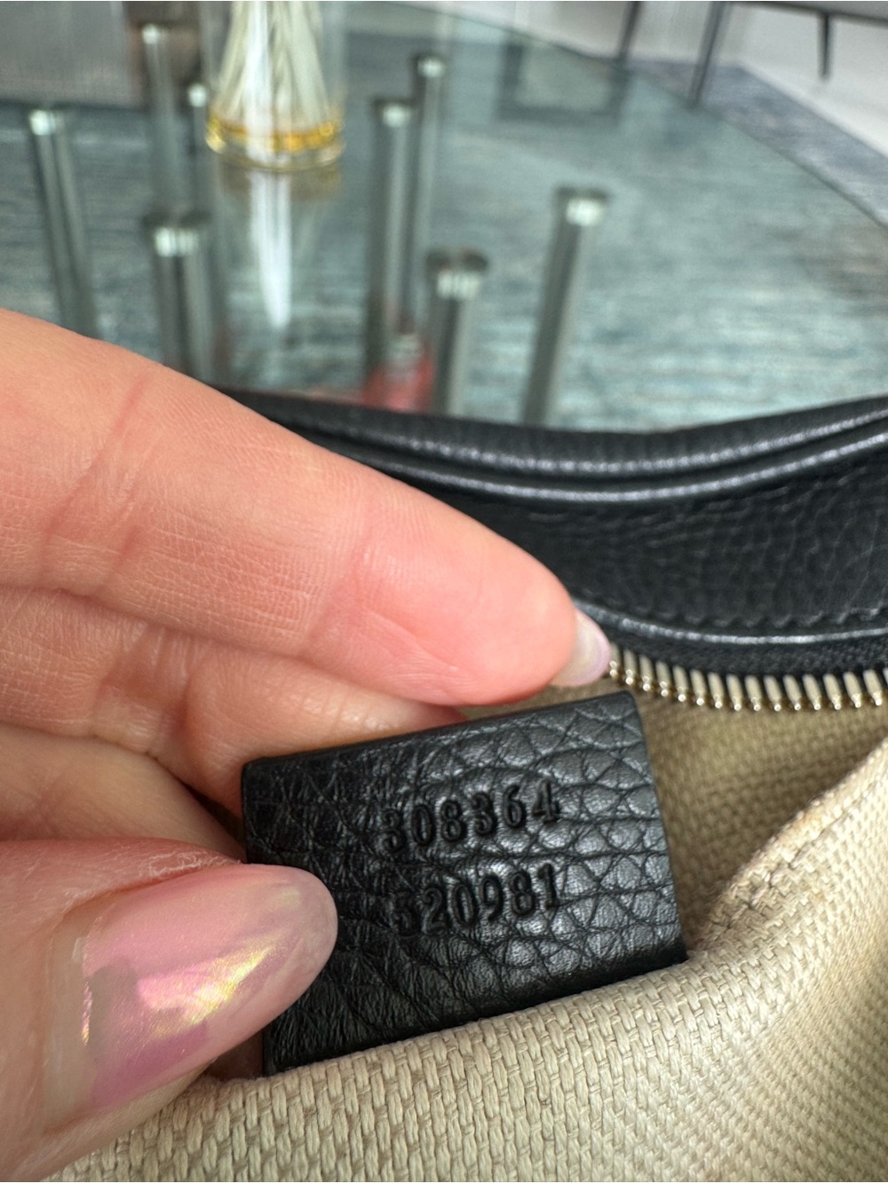 🔥 Gucci Soho Disco Crossbody Bag – Black Pebbled Leather Excellent Condition - Picture 10 of 11